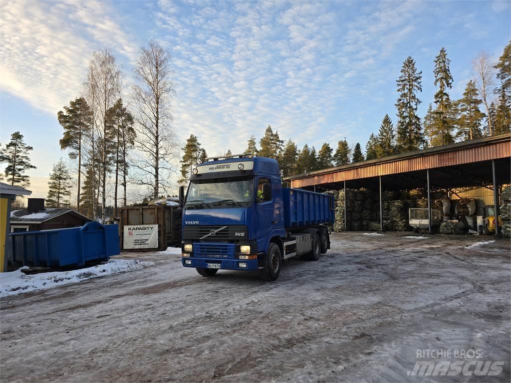 Volvo FH 12 420 Camiões caixa desmontável com elevador de cabo