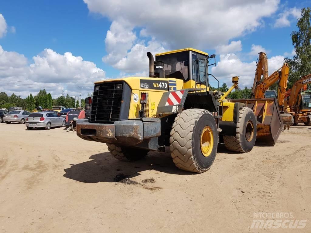 Komatsu WA 470-5H Pás carregadoras de rodas