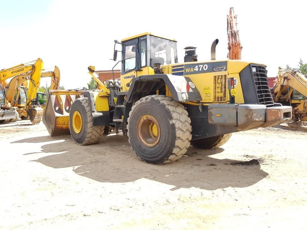 Komatsu WA 470-5H Pás carregadoras de rodas