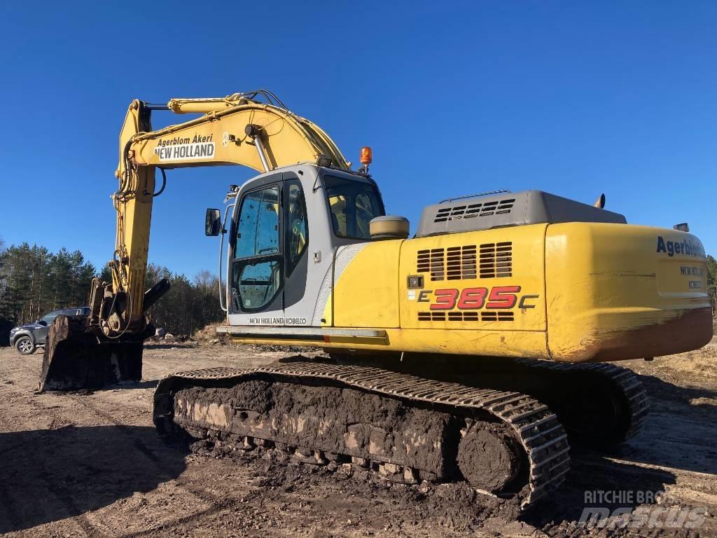 New Holland E 385 Escavadoras de rastos