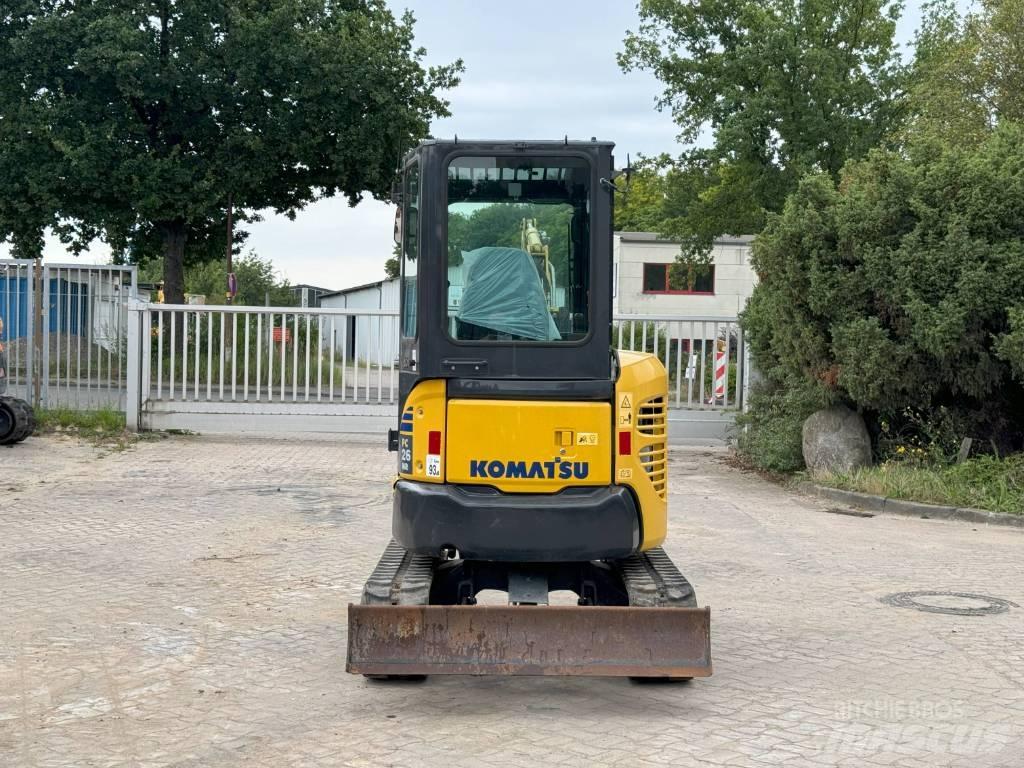 Komatsu PC26MR-3 Mini Escavadoras <7t