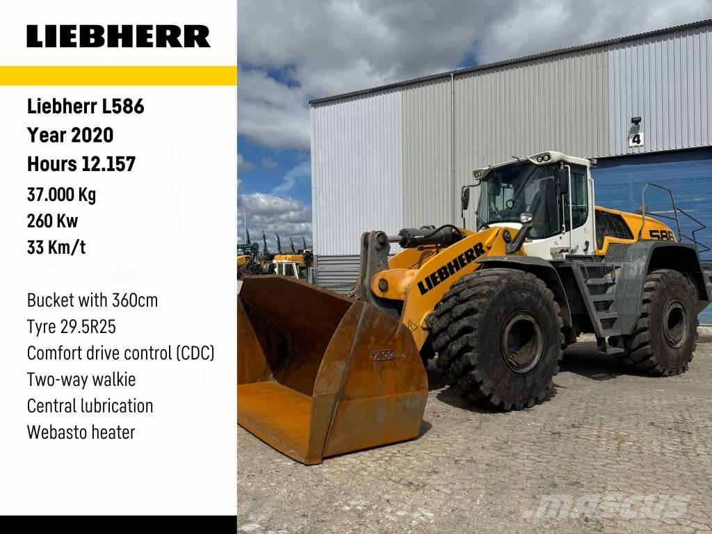 Liebherr L586 Pás carregadoras de rodas