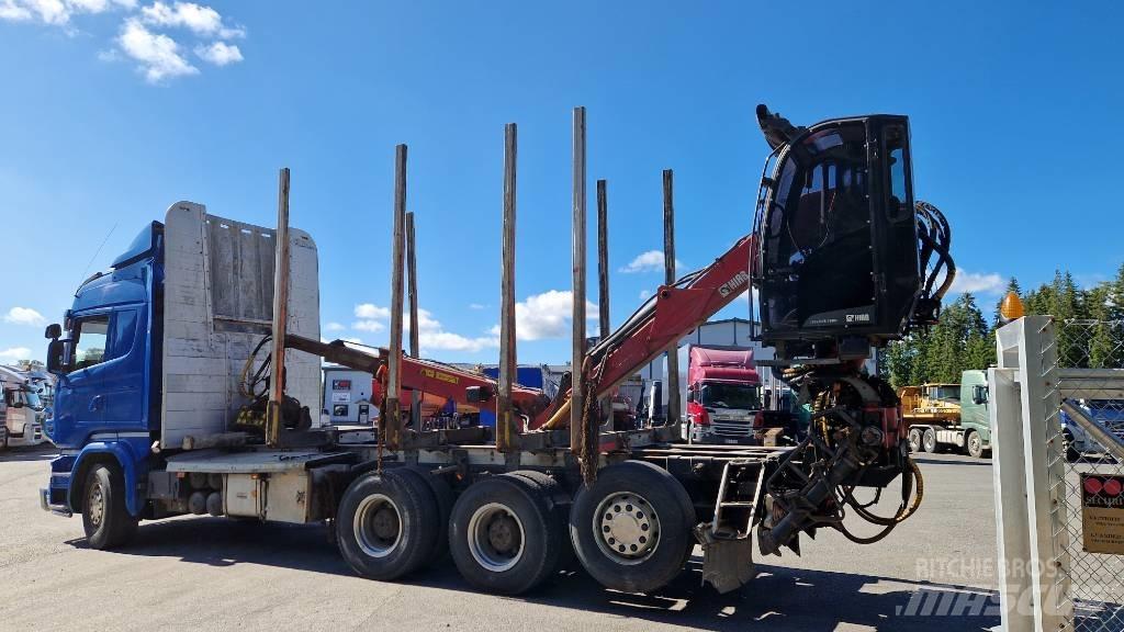 Scania R730 8x4*4 Camiões de transporte de troncos