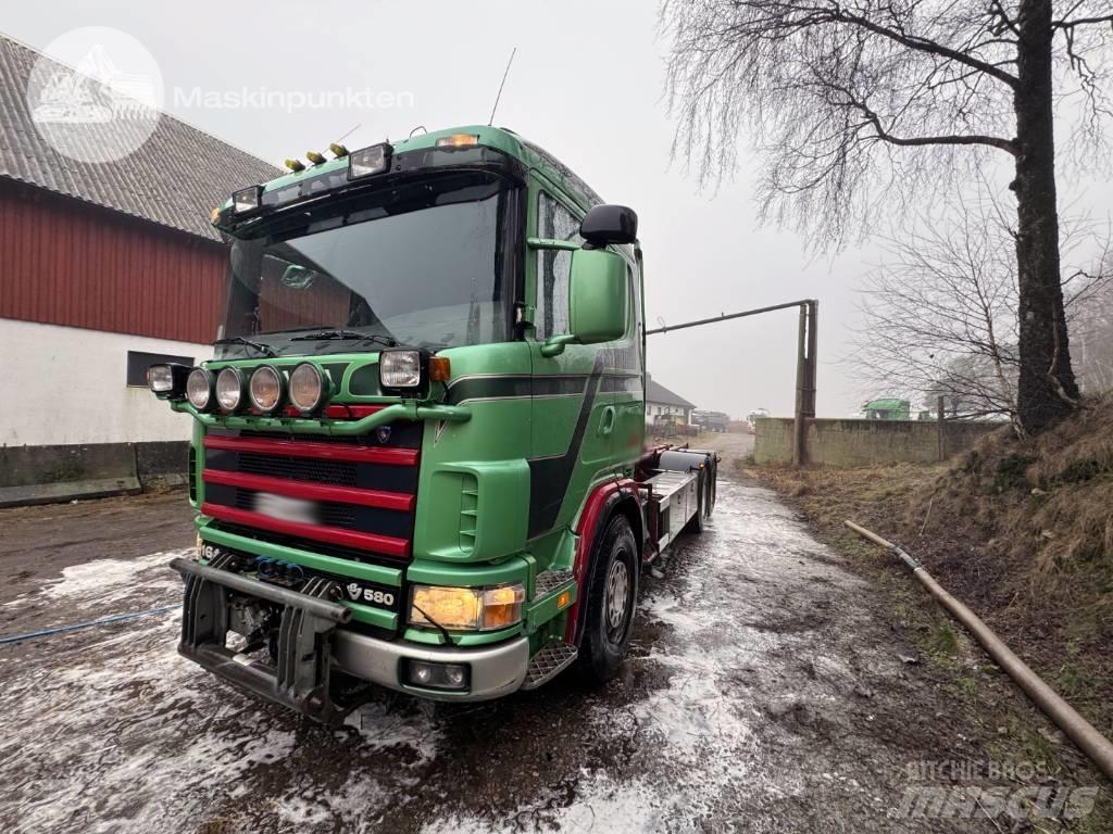 Scania R 164-580 Camiões Ampliroll