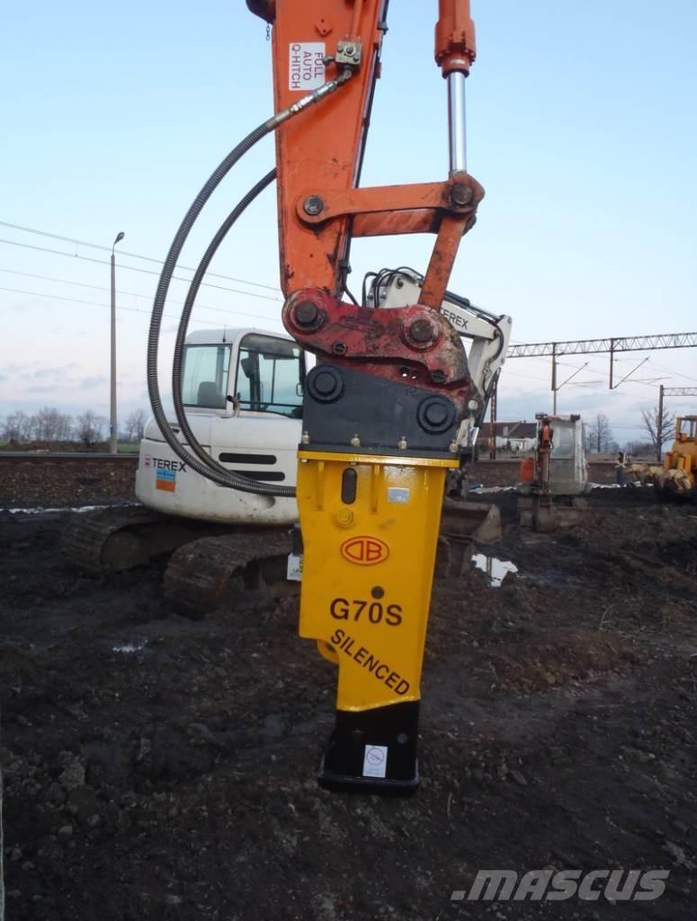  TUR G70 S 1240kg Martelos Hidráulicos