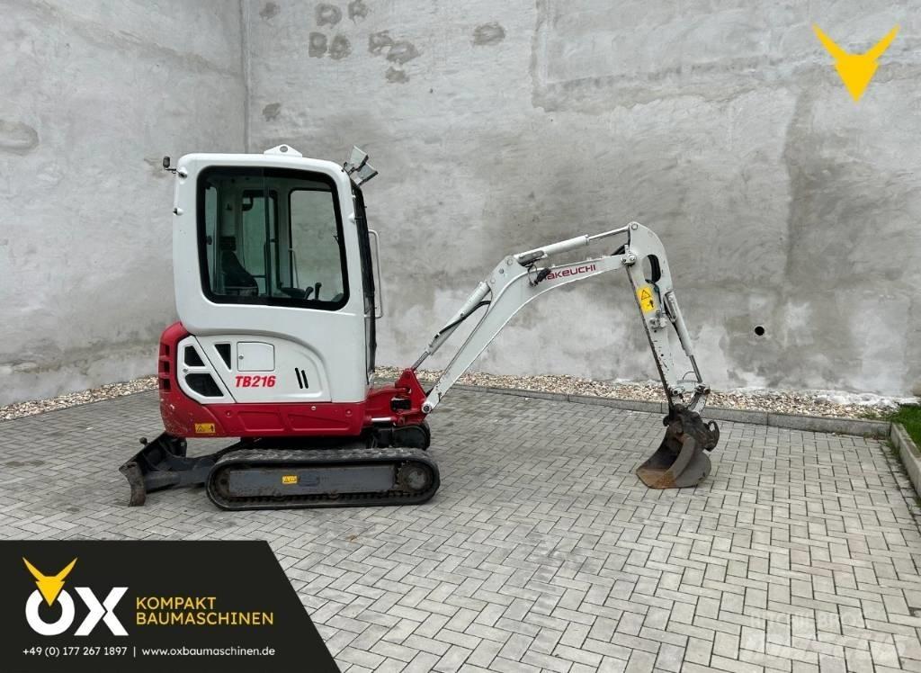 Takeuchi TB 216 Mini Escavadoras <7t