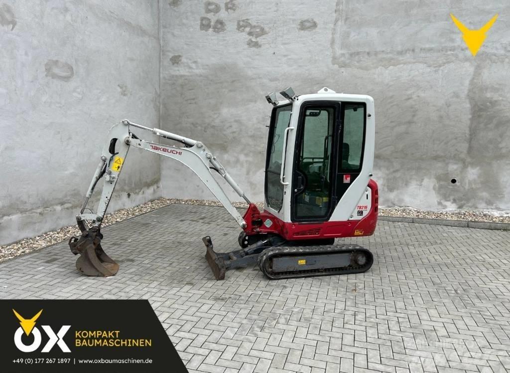Takeuchi TB 216 Mini Escavadoras <7t