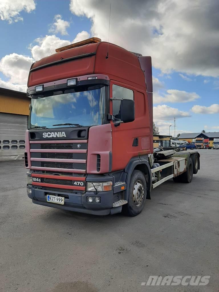 Scania R 124 Camiões Ampliroll