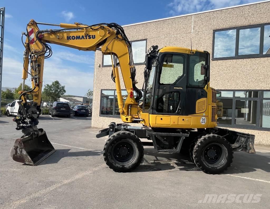 Komatsu PW98MR-10 Escavadoras de rodas