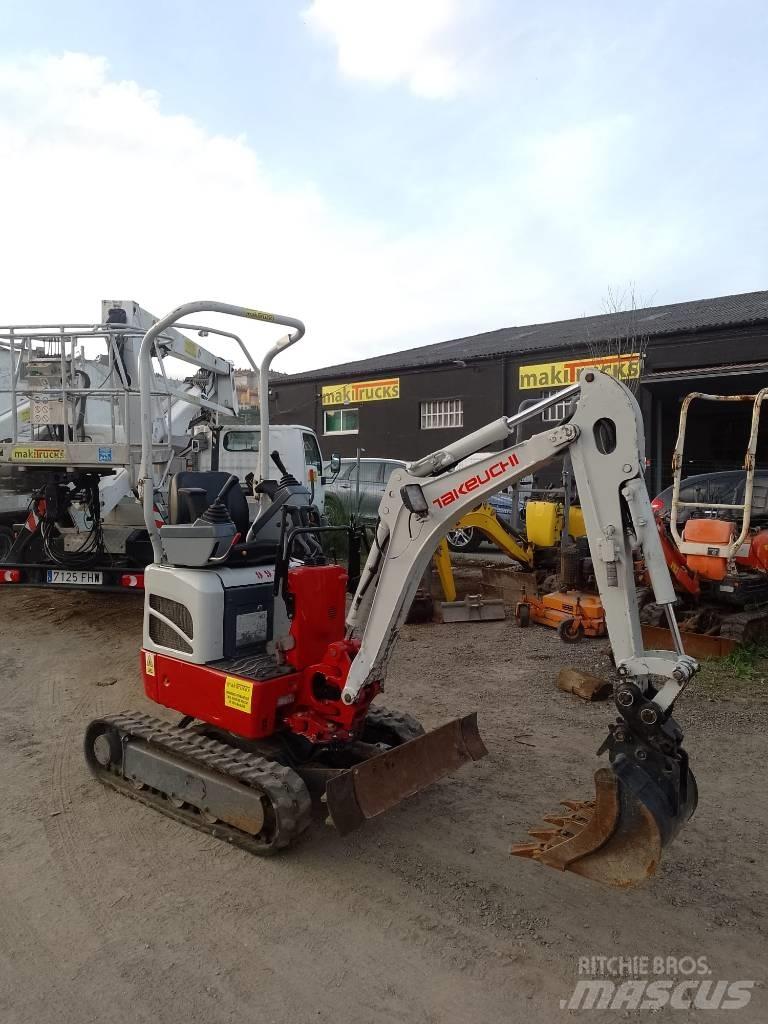 Takeuchi TB210R Mini Escavadoras <7t