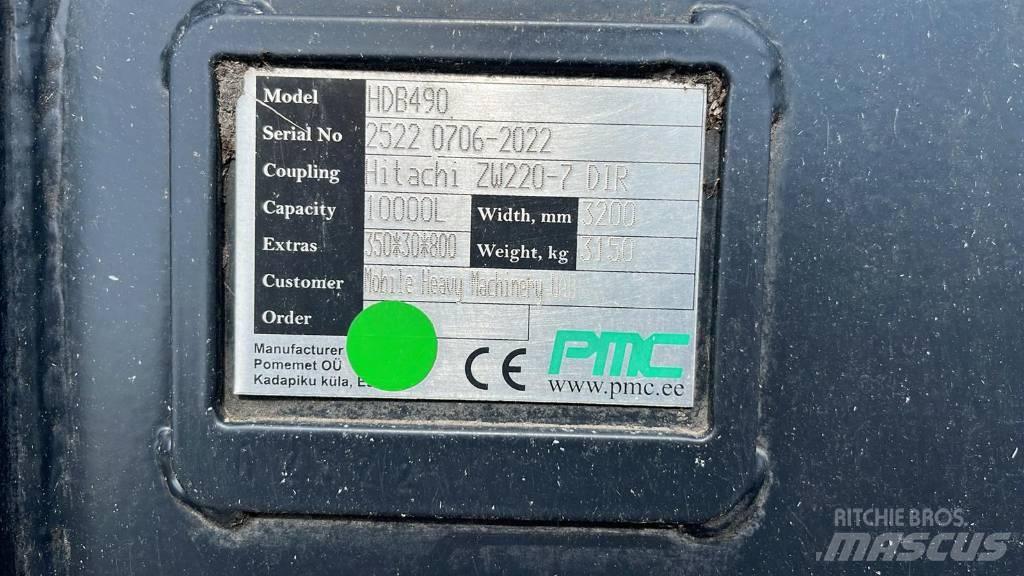 Hitachi ZW 220 Pás carregadoras de rodas