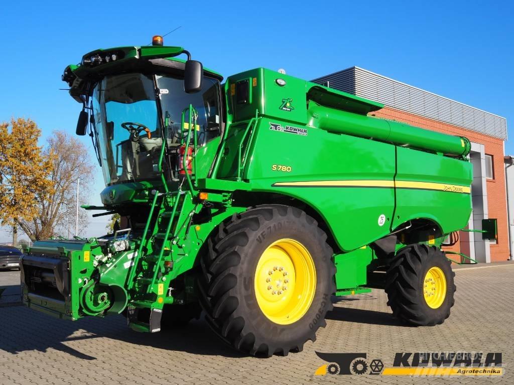 John Deere S780 + 730X Ceifeiras debulhadoras