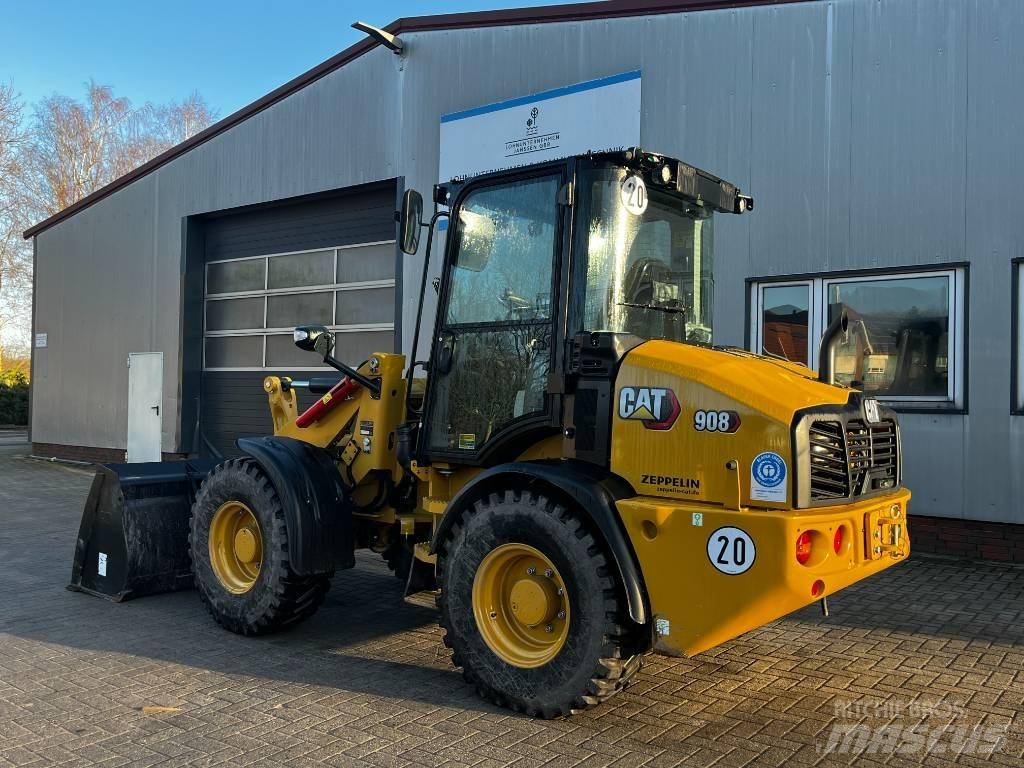 CAT 908 Pás carregadoras de rodas