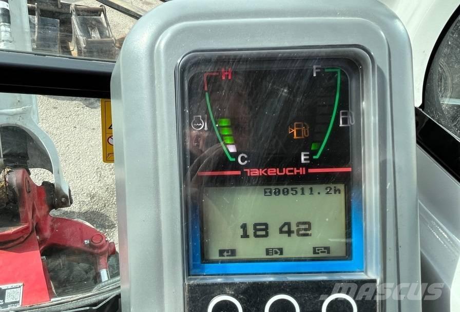 Takeuchi TB 216 Mini Escavadoras <7t