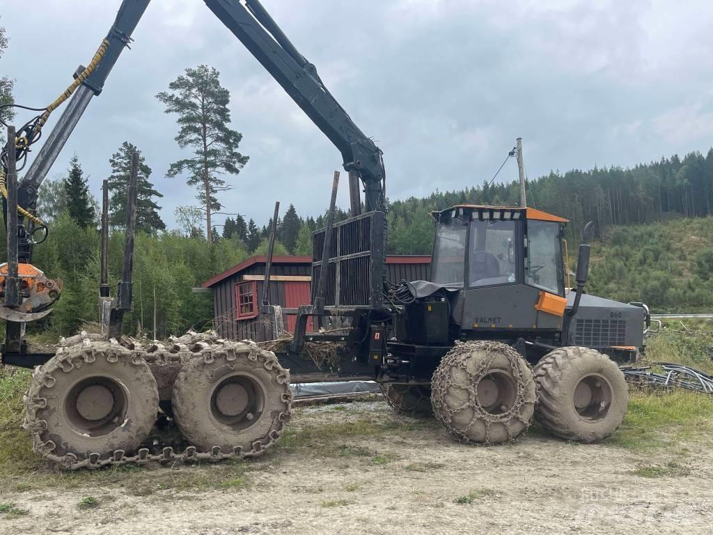 Valmet 860 Forwarders florestais