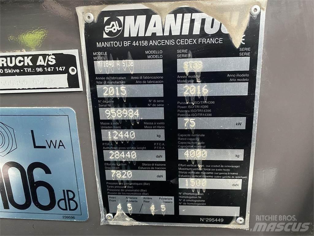 Manitou MT1840A Manipuladores telescópicos