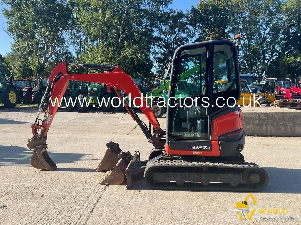 Kubota U 27-4 Mini Escavadoras <7t