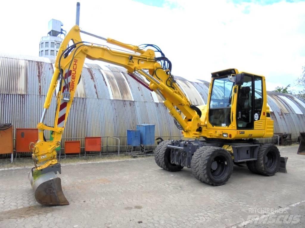 Takeuchi TB 295 W-2 Escavadoras de rodas