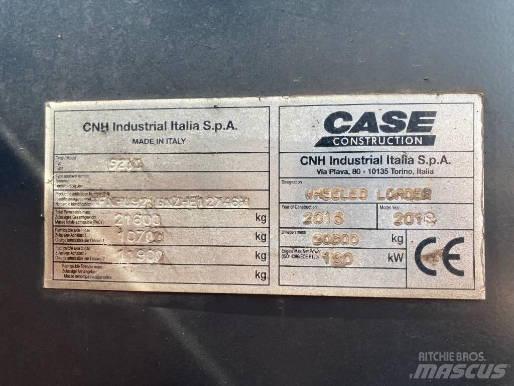 CASE 921G Pás carregadoras de rodas