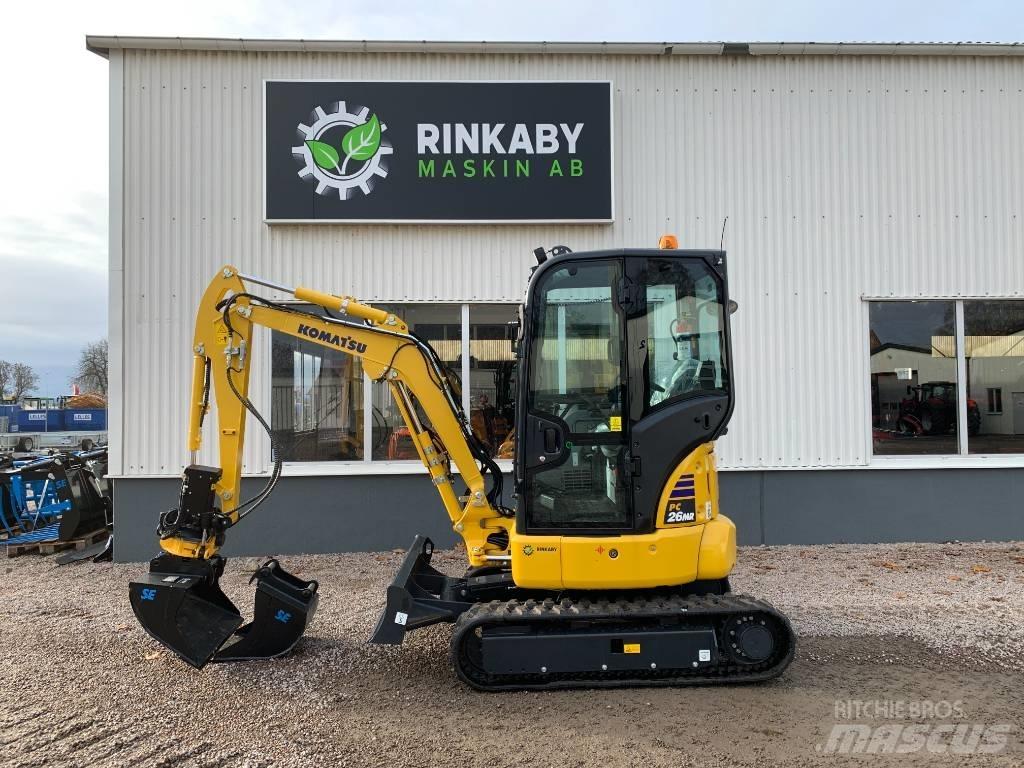 Komatsu PC26 MR-5 Mini Escavadoras <7t