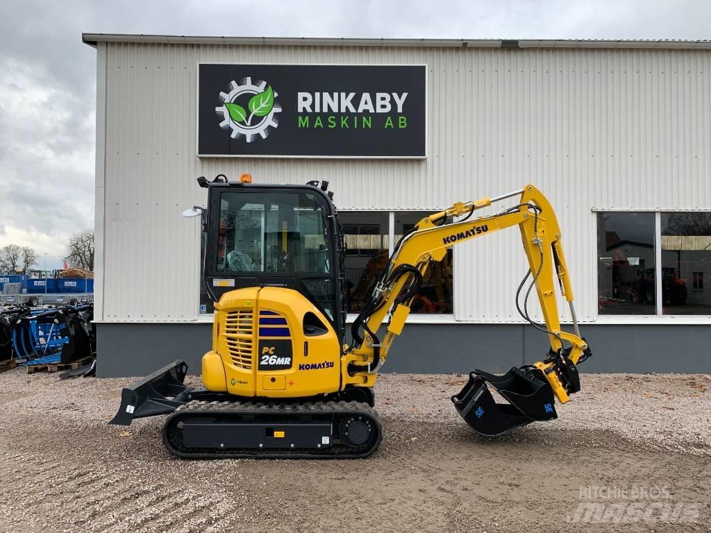 Komatsu PC26 MR-5 Mini Escavadoras <7t