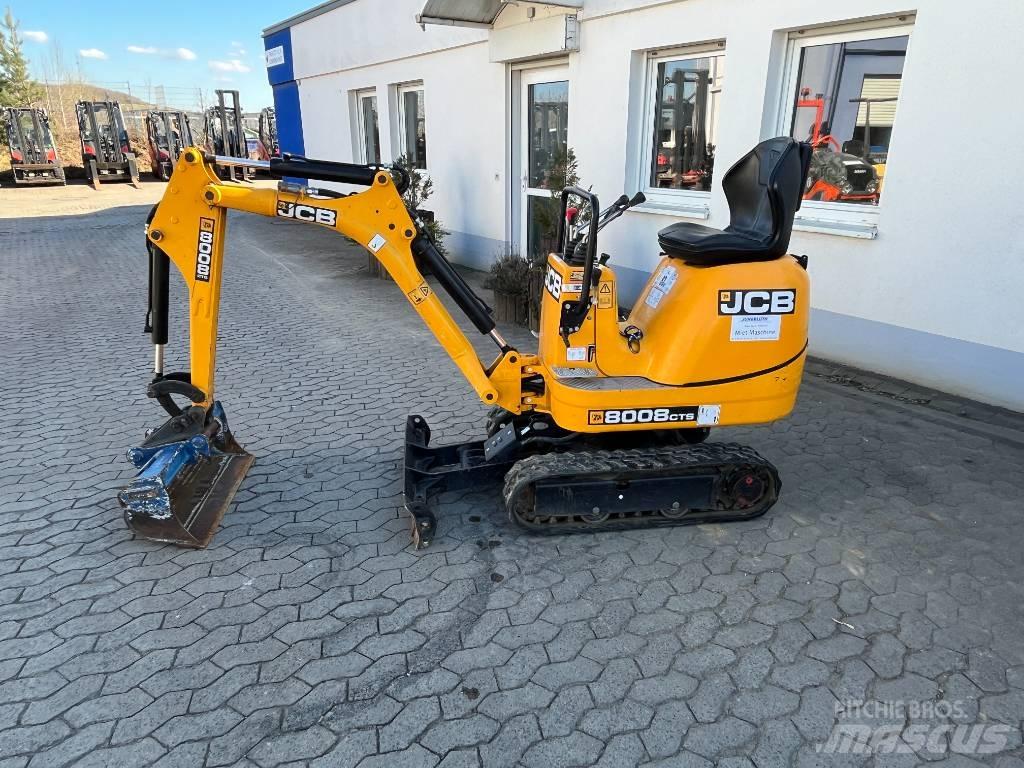 JCB 8008 Mini Escavadoras <7t