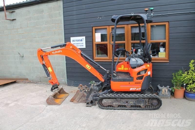 Kubota U 17-3 Mini Escavadoras <7t