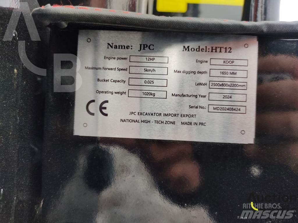 JPC HT12 Mini Escavadoras <7t