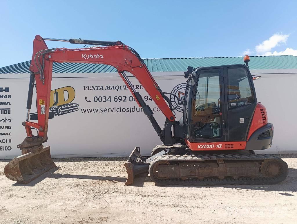 Kubota KX 080-4 Escavadoras Midi 7t - 12t