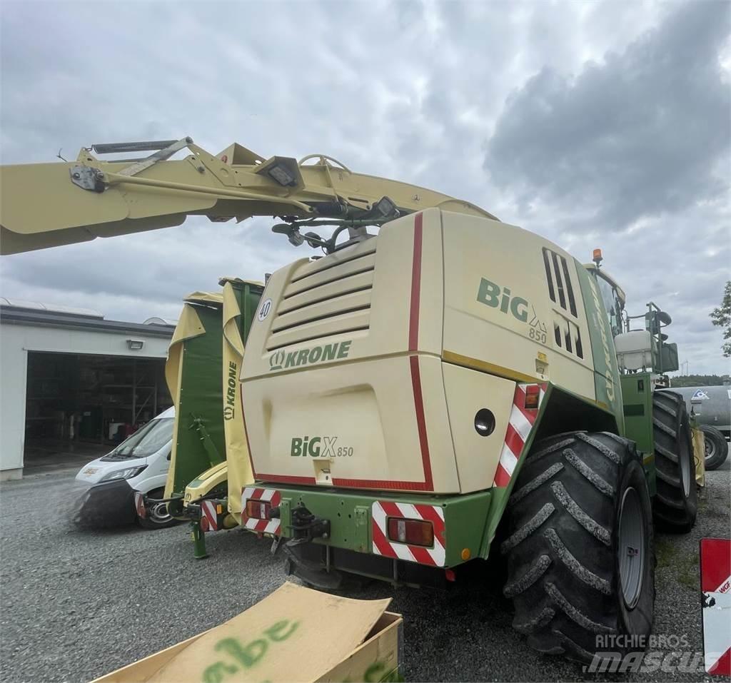 Krone BIG X850 Forrageiras auto-propulsionadas