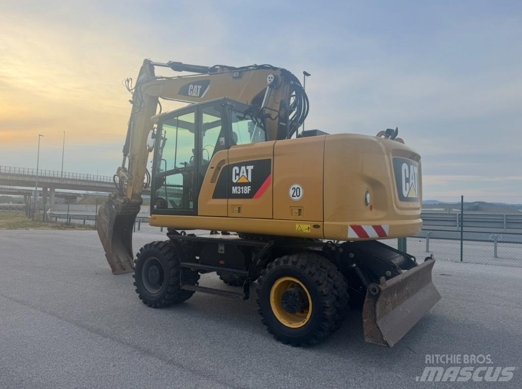 CAT M 318 F Escavadoras de rodas