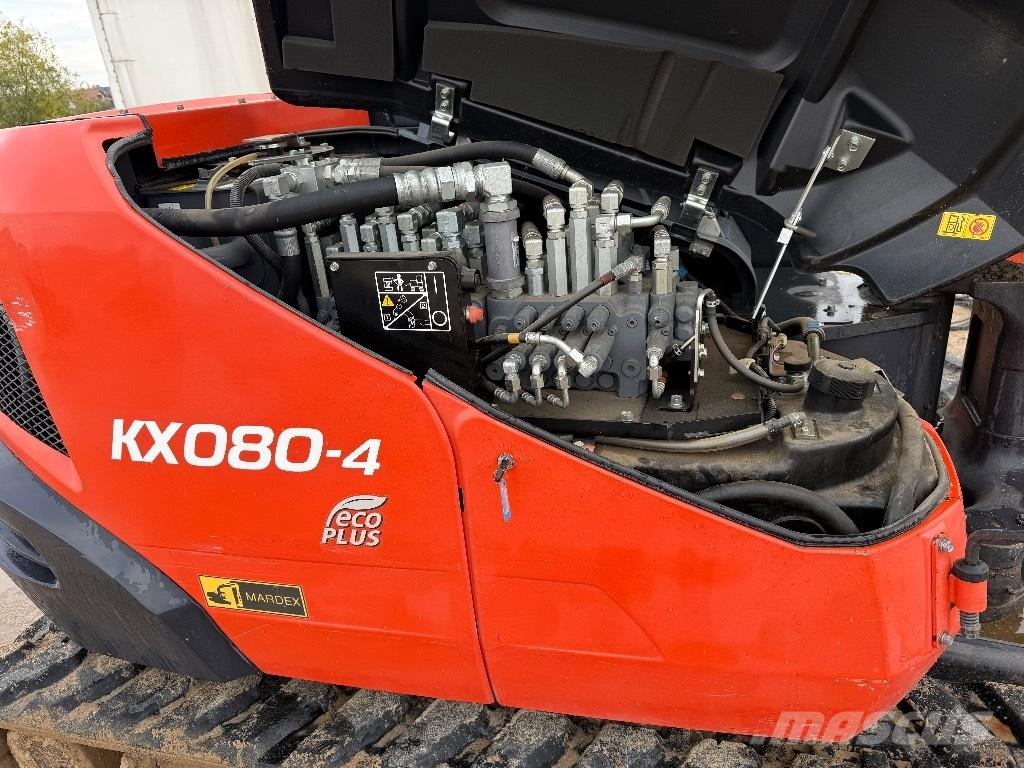 Kubota KX 080-4 Mini Escavadoras <7t