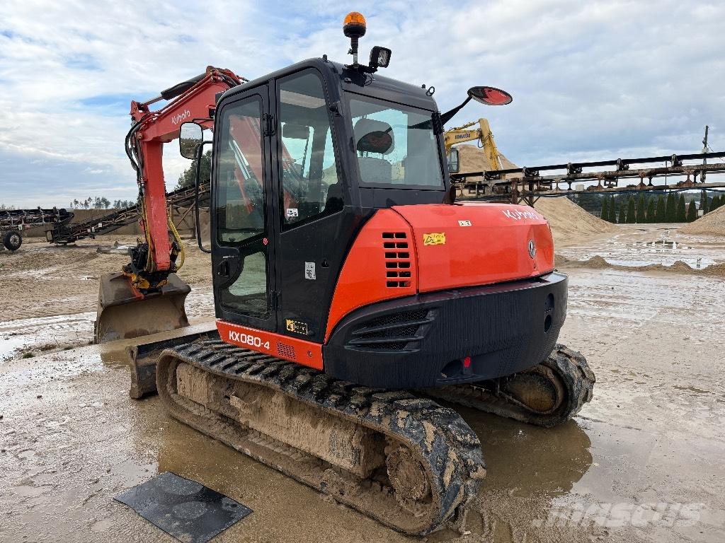 Kubota KX 080-4 Mini Escavadoras <7t