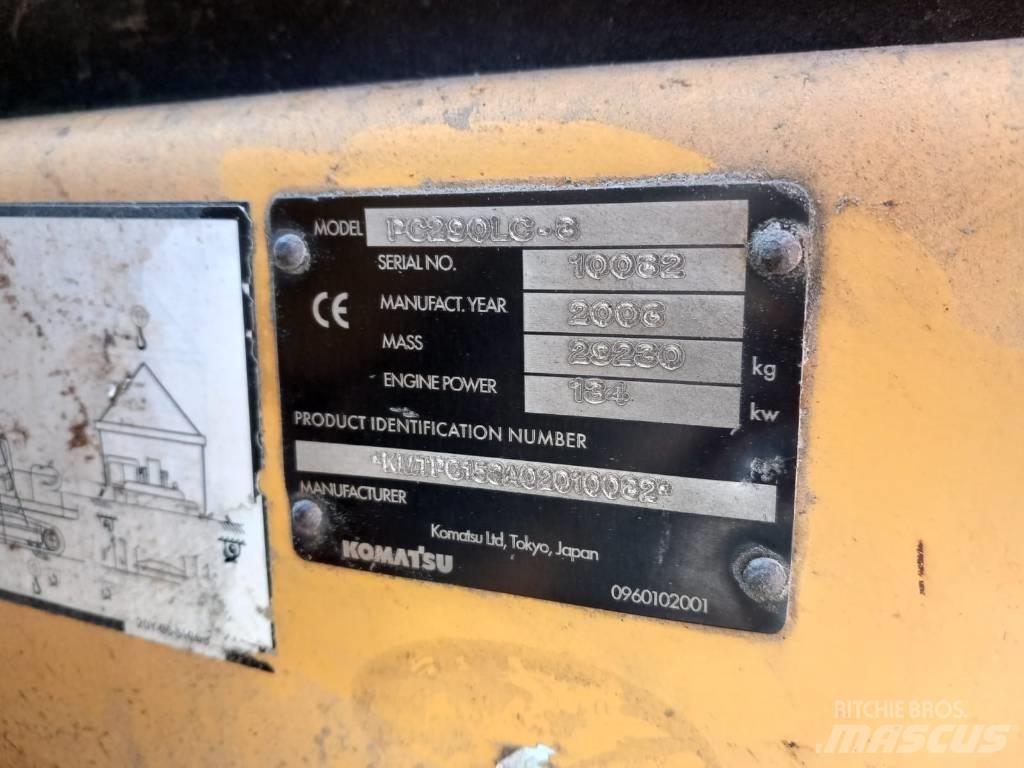 Komatsu PC 290 LC-3 Escavadoras de rastos