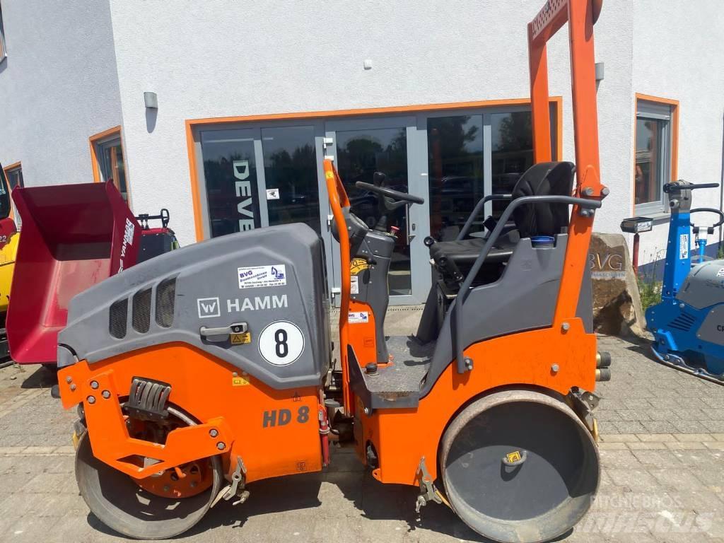 Hamm HD8VV Cilindros Compactadores tandem