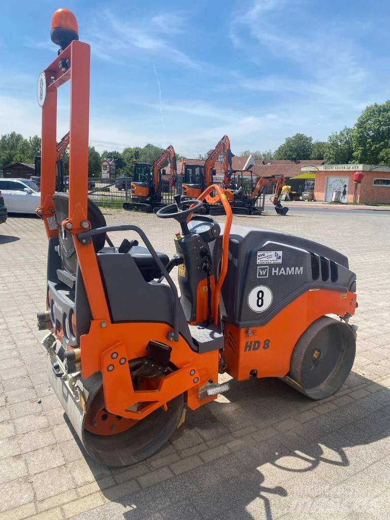 Hamm HD8VV Cilindros Compactadores tandem