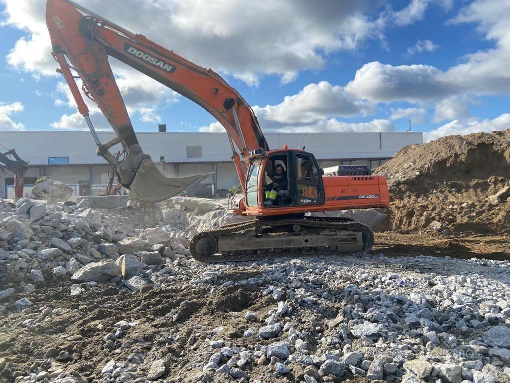 Doosan DX420LC Escavadoras de rastos