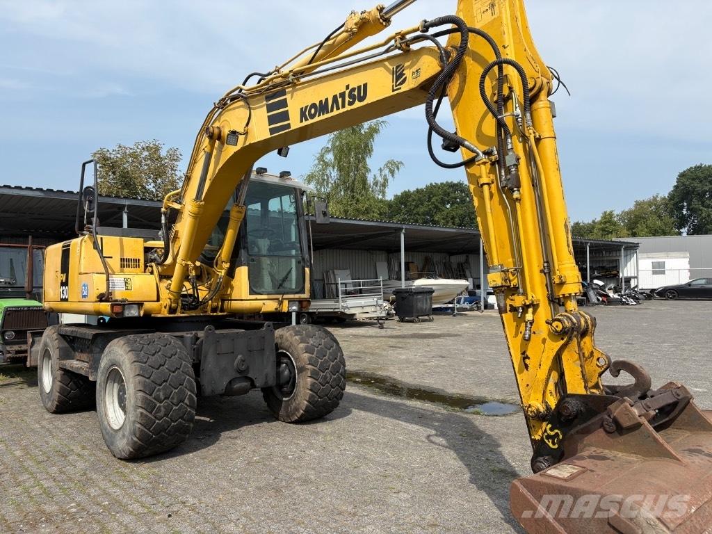 Komatsu PW 130-7K Escavadoras de rodas