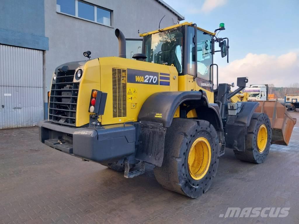 Komatsu WA270-7 Pás carregadoras de rodas