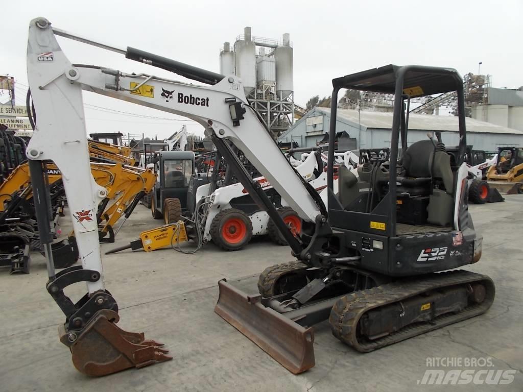 Bobcat E32i Mini Escavadoras <7t