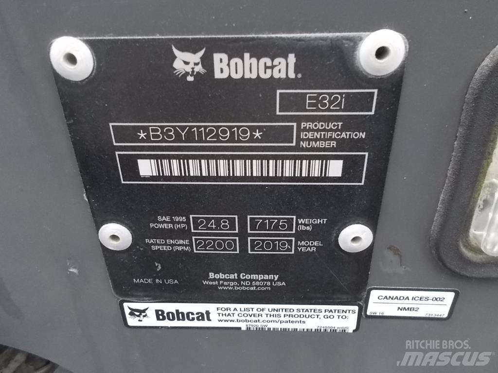 Bobcat E32i Mini Escavadoras <7t