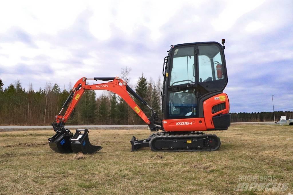 Kubota KX016-4 Mini Escavadoras <7t