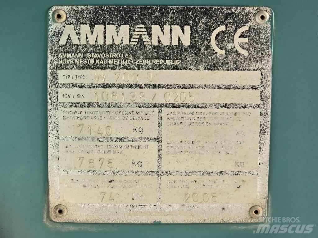 Ammann VV 700 D Cilindros Compactadores mistos