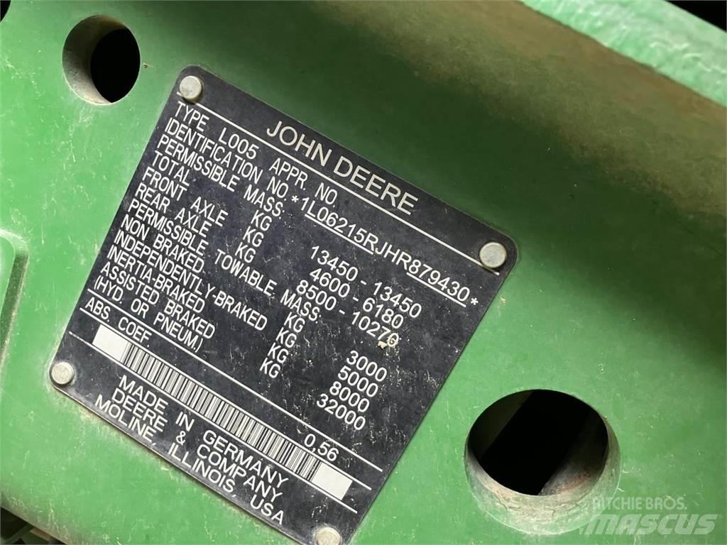 John Deere 6215R Tratores Agrícolas usados