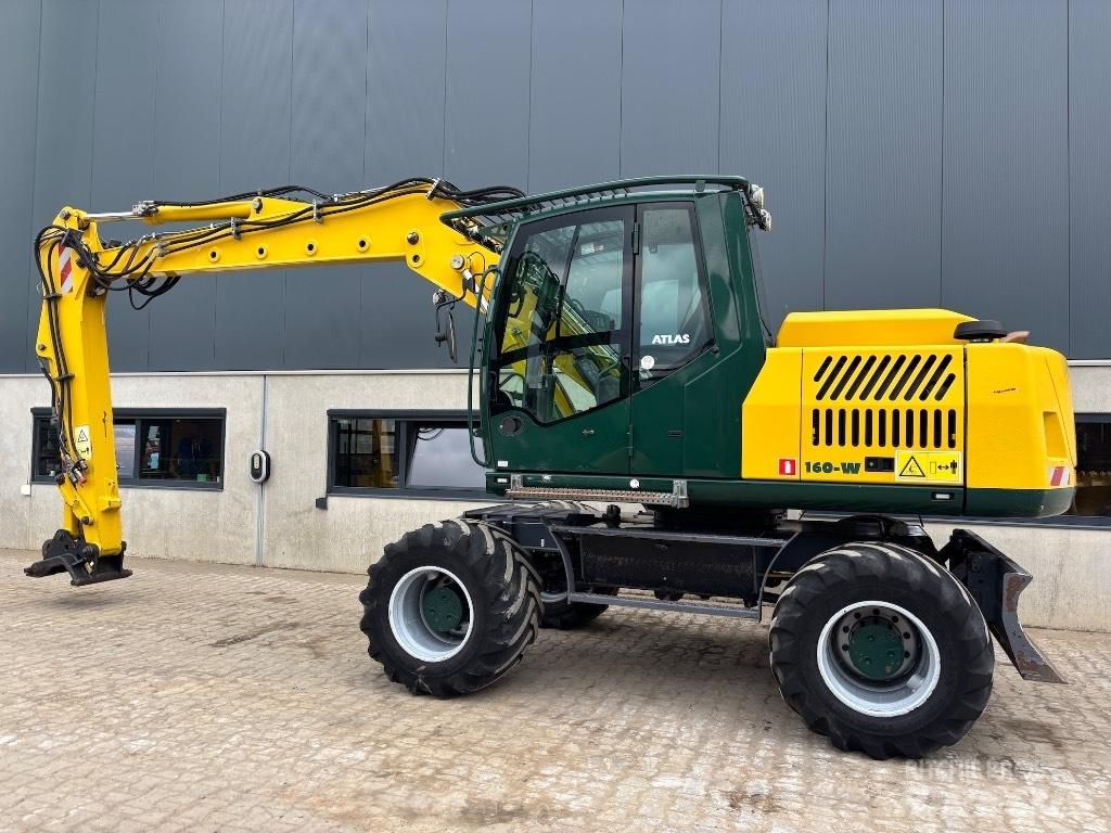 Atlas 160 W - 140 W Escavadoras de rodas