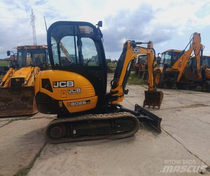 JCB 8026 CTS Mini Escavadoras <7t