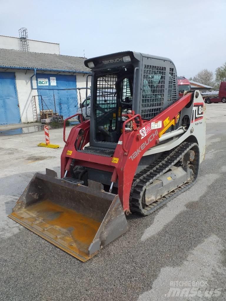 Takeuchi TL8 Carregadoras de direcção deslizante