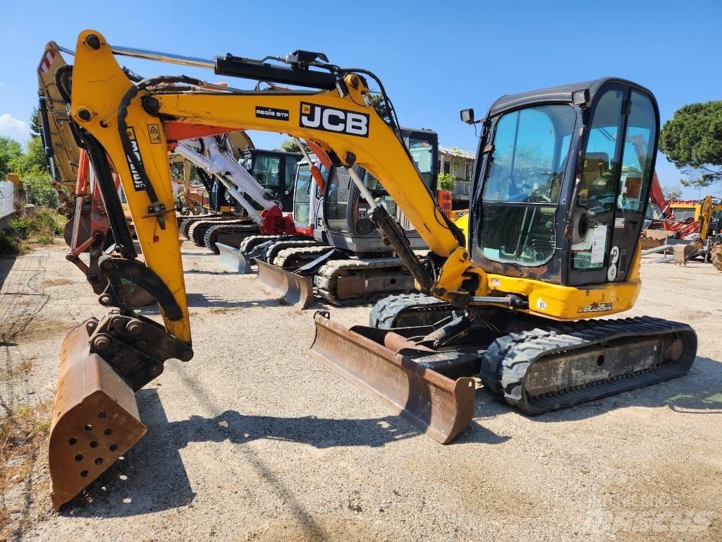 JCB 8055 RTS Mini Escavadoras <7t