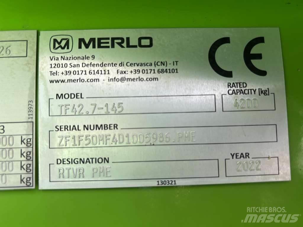 Merlo TF42.7-145 Manipuladores telescópicos