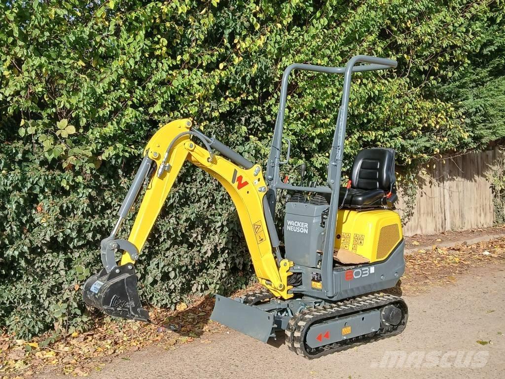 Wacker Neuson 803 Mini Escavadoras <7t